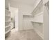 Walk-in closet featuring shelving and storage at 3929 Treadway Pt, Castle Rock, CO 80108