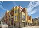 Colorful modern townhomes with private garages and street parking at 801 Confidence Dr # 9, Longmont, CO 80504