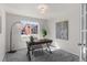 Bright office space with large window and contemporary decor at 3966 Aspen Hollow Ct, Castle Rock, CO 80104