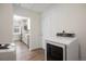 Convenient laundry room with washer and dryer included at 1901 Clinton St, Aurora, CO 80010