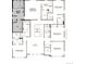 Second floor floorplan featuring primary bedroom, loft and three additional bedrooms with ensuite baths at 5485 Riverbend Ave, Firestone, CO 80504