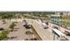 Conveniently located community bus stop with dedicated parking, shelter, and pedestrian access at 2271 Coronado N Pkwy # D, Denver, CO 80229