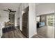 Open concept living area featuring stainless steel appliances, dining table and seating, and living space at 2271 Coronado N Pkwy # D, Denver, CO 80229