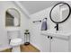 Sleek bathroom with modern fixtures, stylish mirrors, and minimalist design at 2725 S Monroe St, Denver, CO 80210