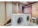 Basement laundry room with washer and dryer hookups at 4861 Curie Ct, Boulder, CO 80301