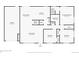 First-floor layout featuring a kitchen, bedrooms, living room, garage, and dining room at 2251 Braun Dr, Golden, CO 80401