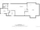 Floor plan of the basement showcasing the layout of bedrooms, bathrooms, and recreation room with dimensions at 25350 Ridge Way, Golden, CO 80401