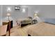 Comfortable bedroom with two twin beds, hardwood floors, and cozy decor at 595 W Lake Ave, Littleton, CO 80120