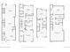 Detailed floor plan showcasing the layout of the home's rooms and dimensions at 2538 S Acoma St, Denver, CO 80223