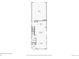 Floor plan of the first floor showing kitchen, dining room, living room and garage at 4773 Kittredge St, Denver, CO 80239