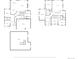 Detailed floor plan showcasing the layout of the home's living room, kitchen, bedrooms, and garage at 303 Rogers Ct, Castle Rock, CO 80104