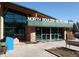 Exterior view of the North Boulder Recreation Center with large windows and brick facade at 1172 Juniper Ave, Boulder, CO 80304