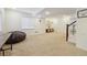 Spacious basement with plenty of room to entertain guests, read or relax at 10969 Valleybrook Cir, Highlands Ranch, CO 80130