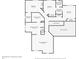 Second floor plan featuring primary bedroom, bathrooms, closets, and additional bedrooms at 10969 Valleybrook Cir, Highlands Ranch, CO 80130