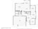 First floor plan showing kitchen, Gathering room, dining room, living room, and garage at 10969 Valleybrook Cir, Highlands Ranch, CO 80130