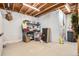 Spacious unfinished basement ready for customization, offering ample storage and potential living space at 13326 Olive Way, Thornton, CO 80602