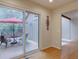 Dining area with sliding glass doors to the patio and an open layout at 11867 Elk Head Range Rd, Littleton, CO 80127