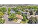 Birds eye view of a home surrounded by a tree filled neighborhood at 8848 Prickly Pear Cir, Parker, CO 80134