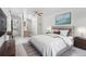 Spacious bedroom with a large bed and plenty of closet space at 9193 W 7Th Ave, Lakewood, CO 80215