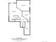 Detailed floor plan showcasing the layout of the finished basement with bedrooms and recreation room at 3107 S Nepal Way, Aurora, CO 80013