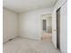 Carpeted bedroom with neutral walls and closet, offering a calm and inviting space at 1272 Braewood Ave, Highlands Ranch, CO 80129