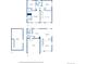 Detailed floor plan of all levels, basement through upper floor at 1272 Braewood Ave, Highlands Ranch, CO 80129