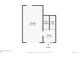 Detailed floor plan showing the first floor layout, including garage, foyer, and stairs with exact dimensions at 5531 W 11Th Pl, Lakewood, CO 80214