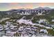 Community overview showcasing snowy mountain views and luxury homes at 52 West Point Lode # A, Breckenridge, CO 80424