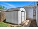 Exterior view of shed that provides additional storage space on the property at 2751 S Elm St, Denver, CO 80222