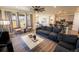 Inviting living room featuring modern decor, stylish furniture, and an open concept design at 1056 S Elk Way, Aurora, CO 80018