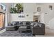 View of the spacious living area, featuring stylish decor, and a comfortable seating arrangement at 2569 Devonshire Ct # 72, Denver, CO 80229