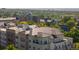 Aerial view of a building showcasing its architectural design and surrounding landscape at 2200 S University Blvd # 513, Denver, CO 80210