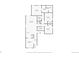Floor plan showcasing the layout of the home, including the kitchen, living room, bedrooms, and bathrooms at 47349 Lily Ave, Bennett, CO 80102