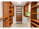 Walk-in closet with ample shelving and hanging space at 1551 N Larimer St # 2504, Denver, CO 80202