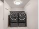 Laundry room with side-by-side washer and dryer at 1551 N Larimer St # 2504, Denver, CO 80202