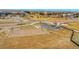 Aerial shot of the community basketball court near park at 10770 Hillrose St, Parker, CO 80134