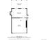 Layout of Gathering room and covered patio dimensions; also shows garage dimensions and layout at 11446 W 105Th Dr, Broomfield, CO 80021