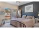 Bright bedroom with access to a balcony and mountain views at 110 Oakdale Dr, Palmer Lake, CO 80132