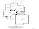Floor plan showcasing the layout of the main level with kitchen, living room, and garage at 16361 Parkside Dr, Parker, CO 80134