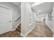 Finished basement space featuring durable floors, recessed lighting, and ample room for activities at 3418 Oak Leaf Pl, Highlands Ranch, CO 80129