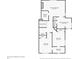 Second floor plan featuring bedrooms, bathrooms, and closet layouts at 3418 Oak Leaf Pl, Highlands Ranch, CO 80129