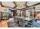 Another view of the conference room, showing detailed millwork, lighting, and hardwood floors at 1000 N Logan St, Denver, CO 80203