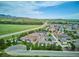 Picturesque aerial view of a well-maintained neighborhood with tree-lined streets and scenic landscape at 5603 Van Bibber Ct, Golden, CO 80403