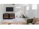 Finished basement featuring a fun teepee, media center, and comfortable seating area at 2895 S Sherman St, Englewood, CO 80113