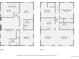 Detailed floor plan showcasing layout of rooms, including living spaces, bedrooms, bathrooms and utility room at 2895 S Sherman St, Englewood, CO 80113