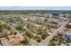 Aerial view of a residential neighborhood near commercial areas, retail stores, and ample parking at 998 S Leyden St, Denver, CO 80224