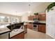 Kitchen with granite countertops, stainless steel appliances, and ample cabinetry at 1429 S Grand Baker Cir, Aurora, CO 80018