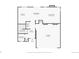 First floor plan showing kitchen, bathroom, Gathering room, and garage at 1303 Yellow Granite Way, Monument, CO 80132