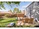 Spacious backyard with a patio area, perfect for outdoor dining and entertaining at 277 S Gilpin St, Denver, CO 80209