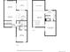 Detailed floor plan showcasing the layout of both floors of the house at 2645 S Xanadu Way # C, Aurora, CO 80014